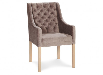 Chesterfield Stuhl Set Gruppe 2x Lehnstuhl Garnitur Sitz Polster Samt Neu Stühle